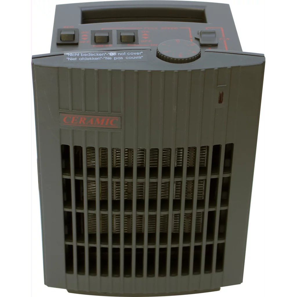 Vifteovn keramisk 230V 460-1500 W