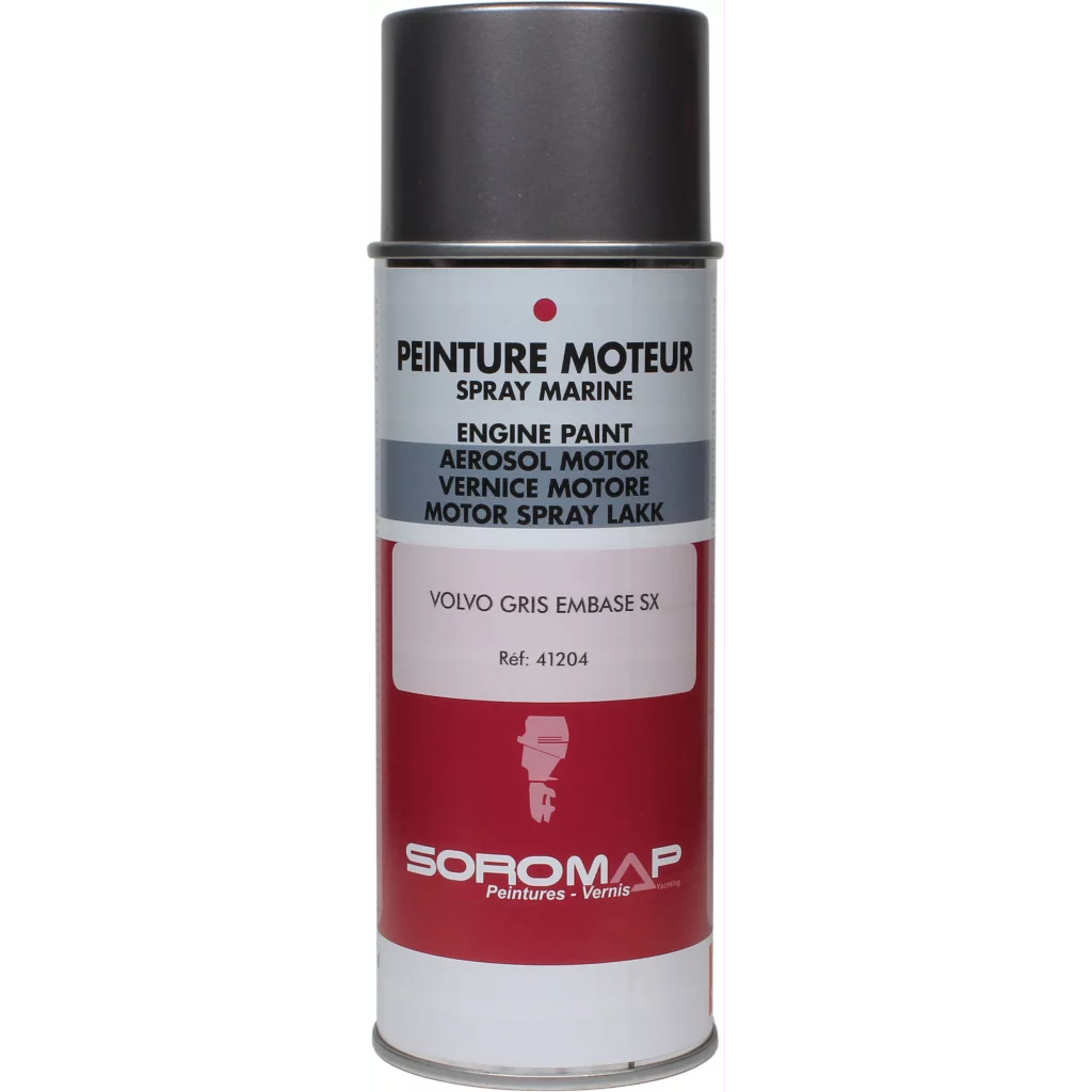 Soromap Motorspray Volvo grå embase SX/DPX 400ml