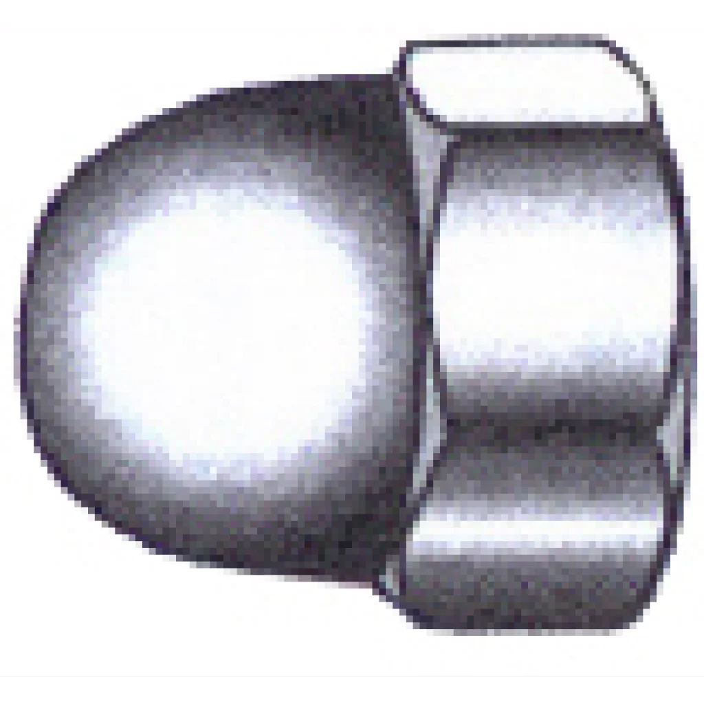 Hettemutter A4 DIN 1587, M3, 4 stk