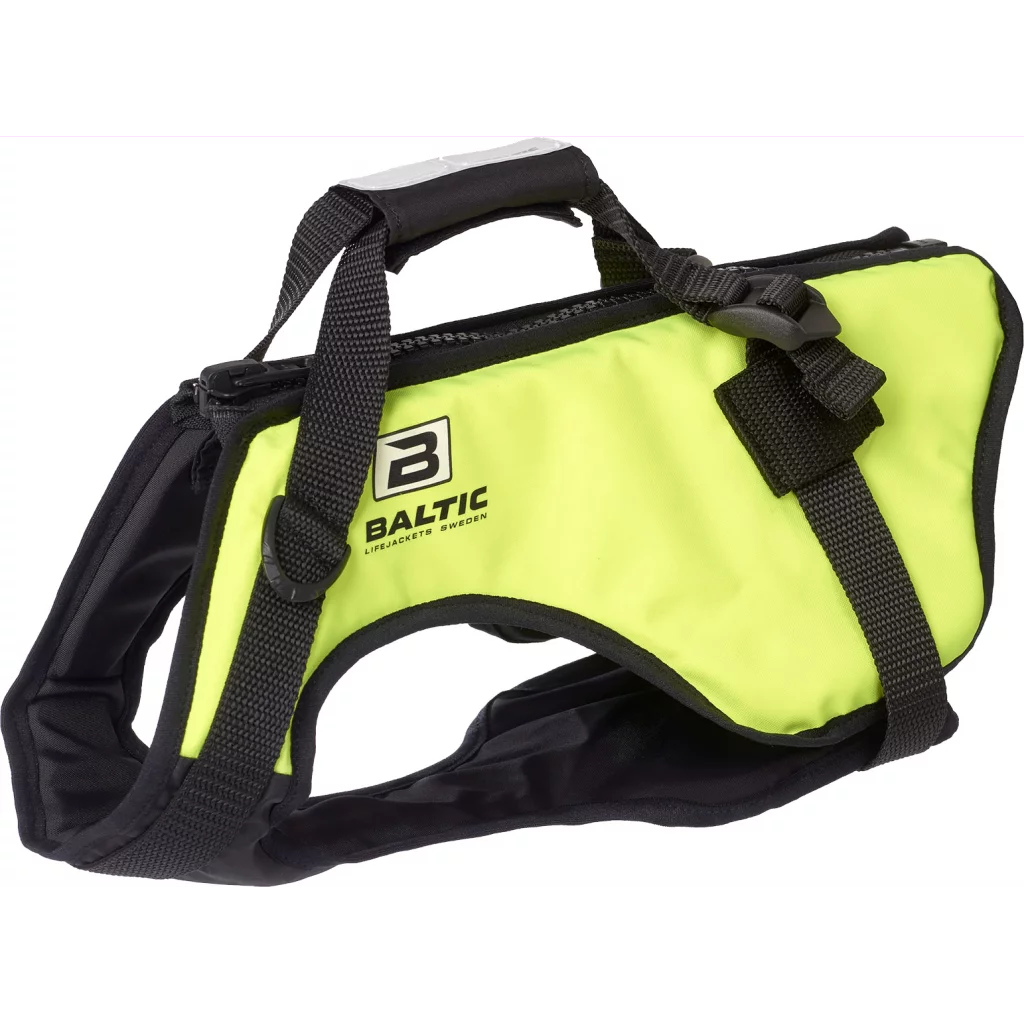 Baltic Zorro hundevest S - UV gul