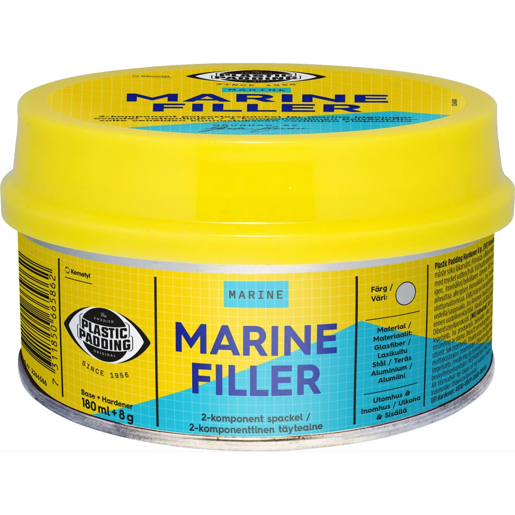 Plastic Padding Marine filler 180 ml