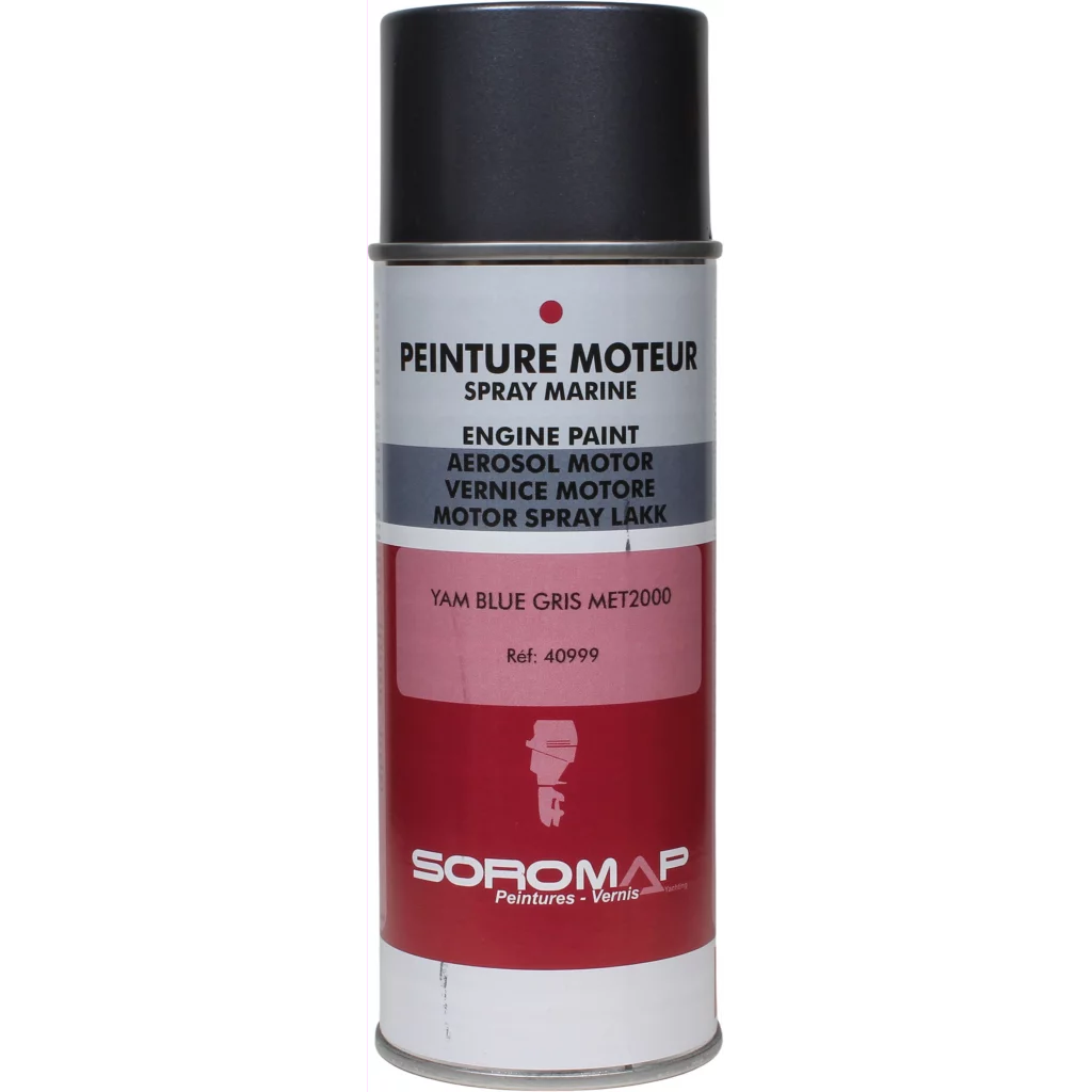 Soromap Motorspray Yamaha blå grå met 2000 400 ml
