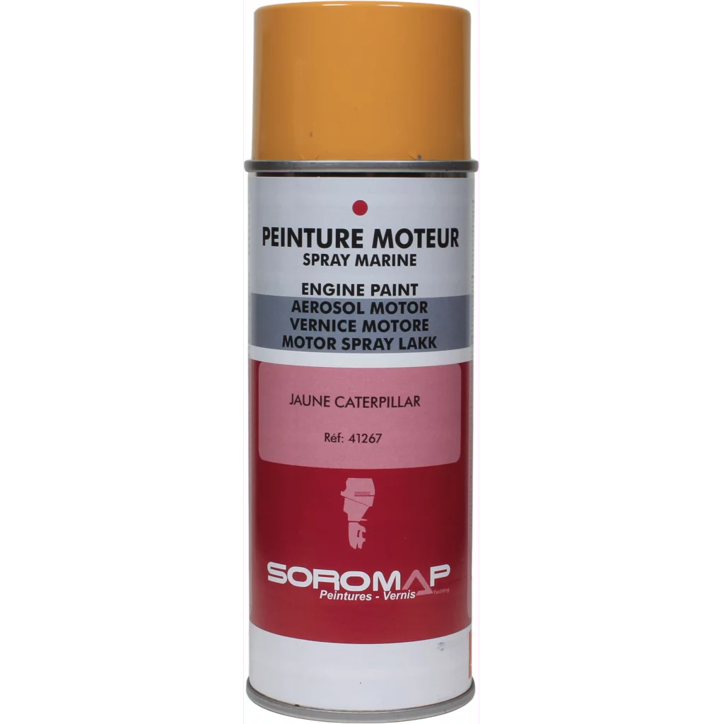 Soromap Motorspray Caterpillar gul 400ml
