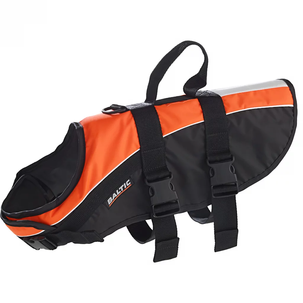 Baltic Mascot hundevest oransje/svart M 8-15 kg