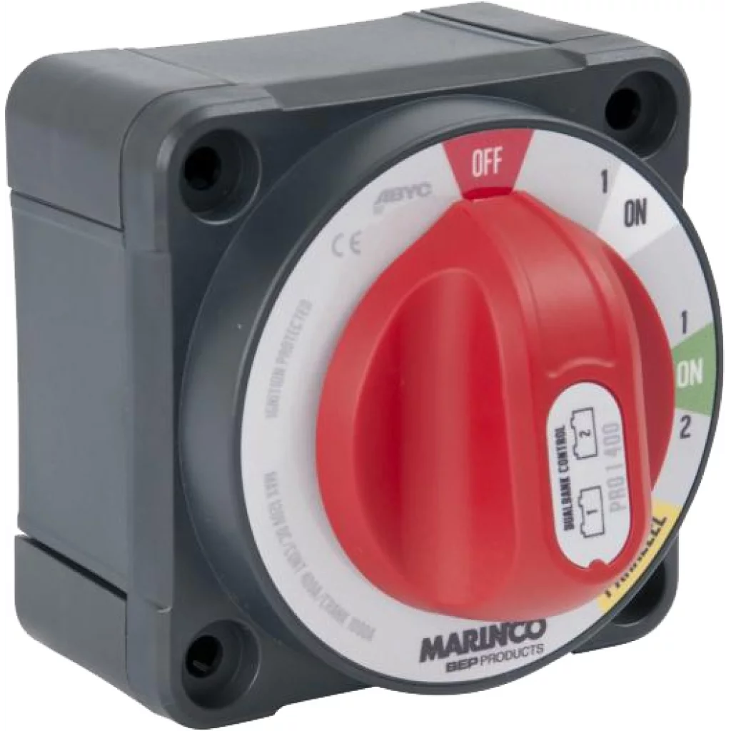 BEP Batterivelger Pro Installer Dual bank standard