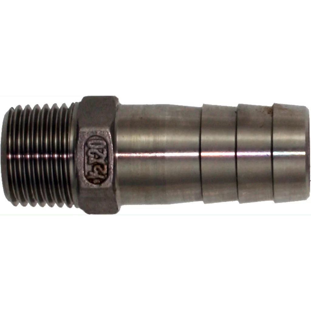 1852 Slangekopling han 316, 3/8" x 15 mm