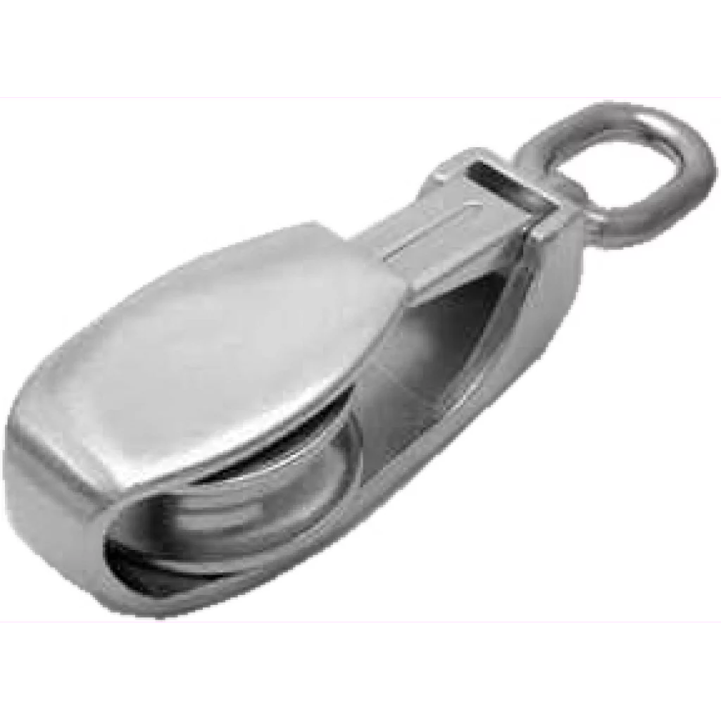 Kasteblokk m/sideåpning, rustfri