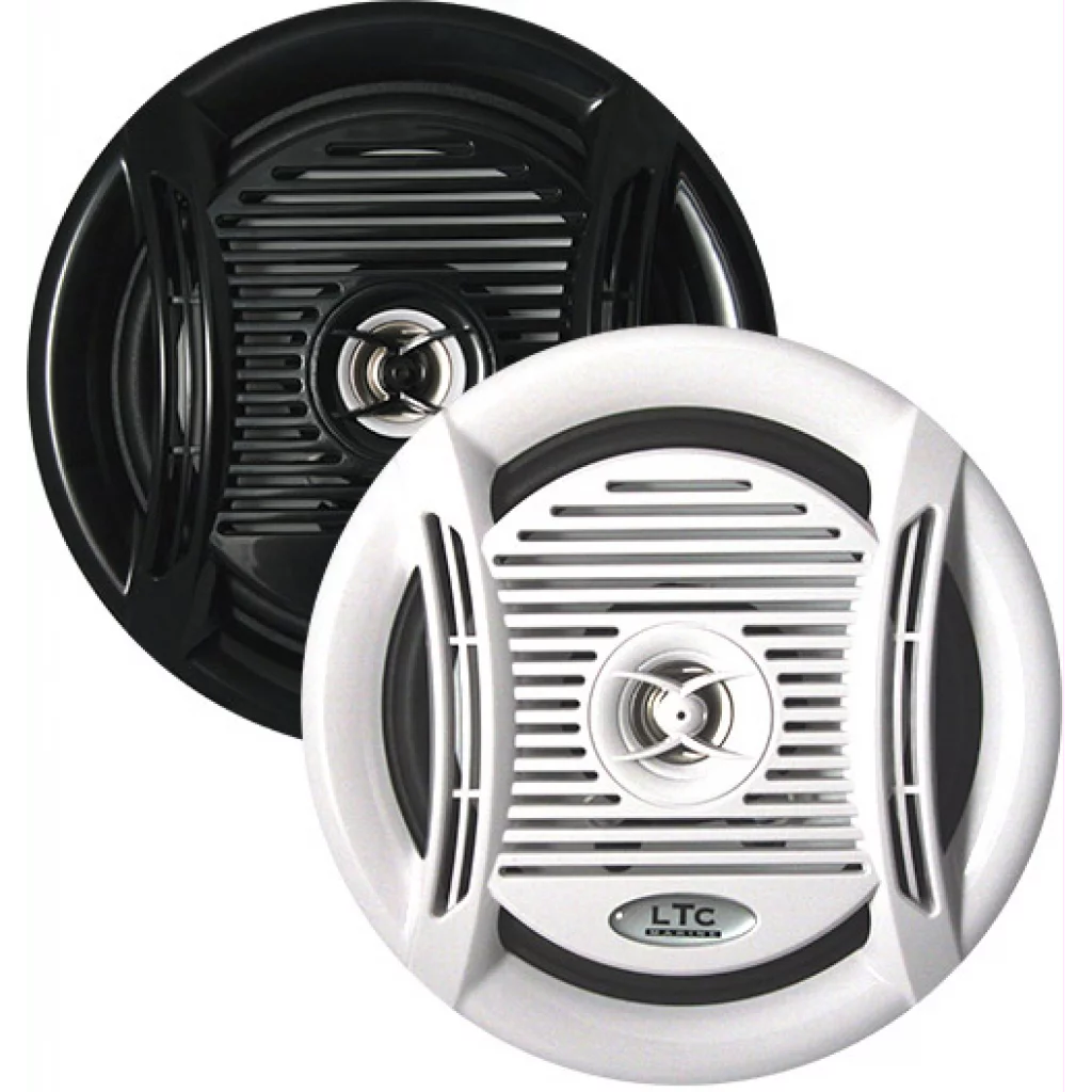 Høyttaler 6,5" m/ sorte og hvite griller