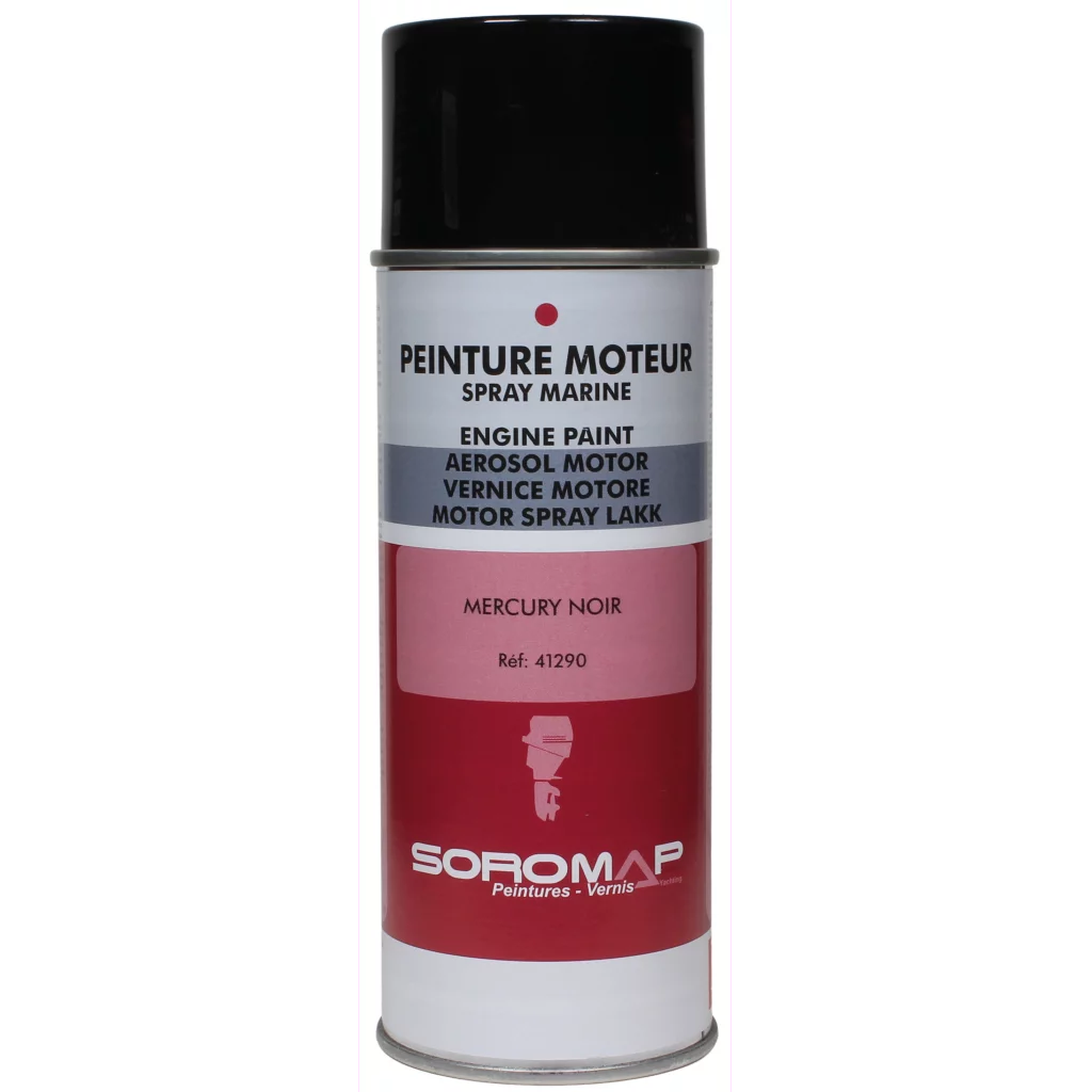 Soromap Motorspray Mercury Sort 400ml