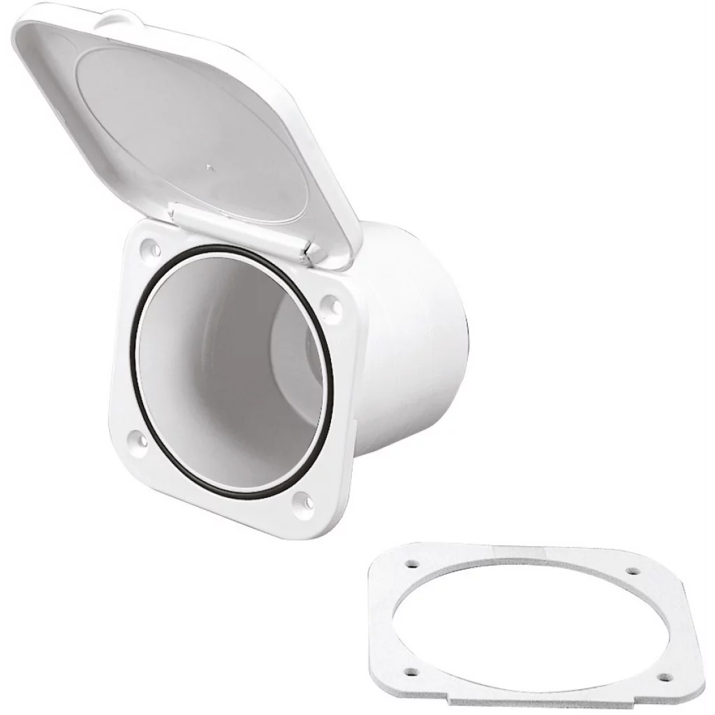 Boks for hovedstrømsbryter hvit