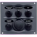 bep-bryterpanel-5-brytere-12v-uttak