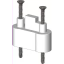 trudesign-avstandsstykke-til-3-veis-aquaventil-hvit