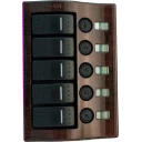 bryterpanel-5-brytere-manuelle-sikringer-sort