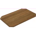 bordplate-teak-42-x-62-cm
