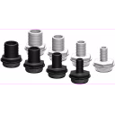 trudesign-slangestuss-til-y-ventil-25-mm-rett-sort