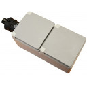 ratio-veggkontakt-utenpaliggende-dobbel