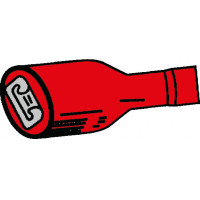 flatstifthylse-isolert